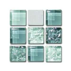  Alttoglass Miscelanea Troya 0.5 x 0.5 Glass Mosaic Tile 
