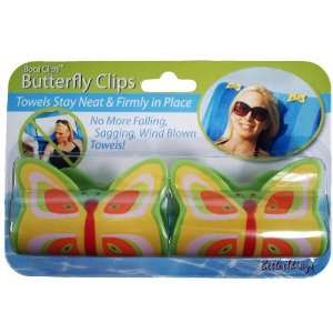  Boca Butterfly Towel Clips   holds your towel in place 