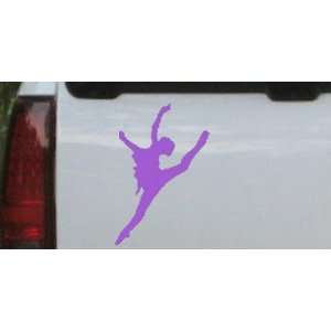  Purple 32in X 21.6in    Dancer Silhouettes Car Window Wall 