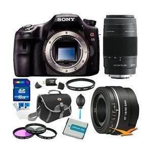   Portrait Sony Lenses BUNDLE with 16GB Card, Spare Battery, Card Reader