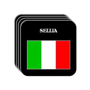 Italy   SELLIA Set of 4 Mini Mousepad Coasters