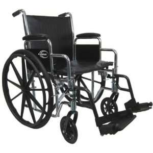 Karman Extra Wide Heavy Duty Deluxe Wheelchair (20   Detach. Desk Arm 
