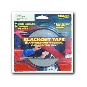  Trimbrite T9005 Black Out Tape Automotive