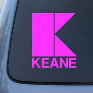  KEANE   Vinyl Car Decal Sticker #A1620  Vinyl Color Pink 