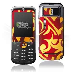   Skins for Motorola ZN5   Glowing Tribals Design Folie Electronics