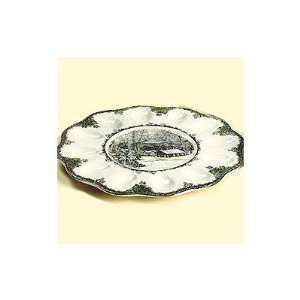   Brothers Friendly Village 12 Inch Deviled Egg Plate