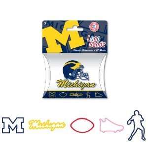   Collectibles NCAA Michigan Wolverines Michigan Logo Bandz Bracelets
