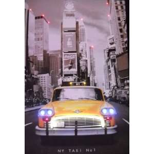 Taxi Cab LED Neon Sign