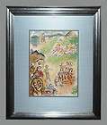 Chagall, Bible Lithographs, Angel of Paradise, 1956, Framed items in 