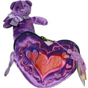  Princess Purse with Purple Teddy Bear   Mary Meyer 