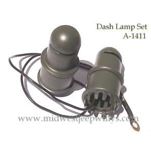 Willys Jeep MB, Ford GPW Dash Lamps