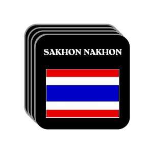  Thailand   SAKHON NAKHON Set of 4 Mini Mousepad Coasters 
