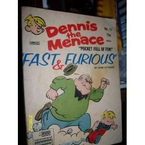   Dennis the Menace Pocket Full of Fun  No. 37 Hank Ketcham Books