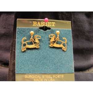 Basset Hound Earrings