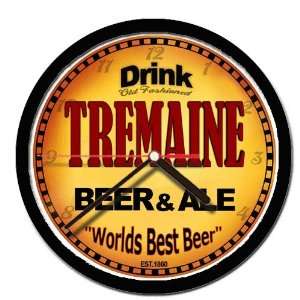  TREMAINE beer and ale cerveza wall clock 