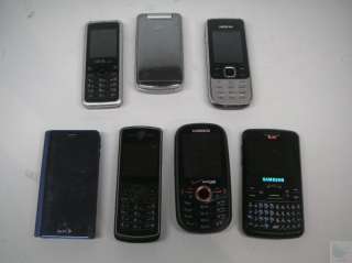 Dealer Lot 27 Miscellaneous Cell Phones Verizon Tmobile AT&T Sprint 
