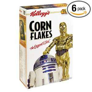 Kelloggs Corn Flakes Cereal, 18 Ounce Box (Pack of 6)  