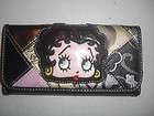 Betty Boop Wallet Checkbook Holder New   Black Trimmed items in Mark 