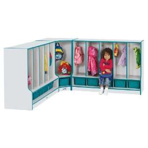   Coat Locker W/Step Without Tray   Blue   School & Play Furniture Baby