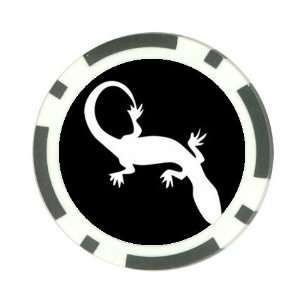 Gecko lizard Poker Chip Card Guard Great Gift Idea