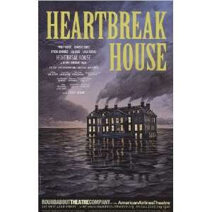    Heartbreak House Poster Broadway Theater Play 27x40