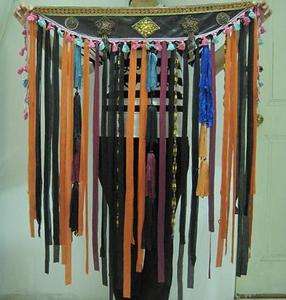New Tribal Belly Dance Hip Scarf Belt with fringes #E  