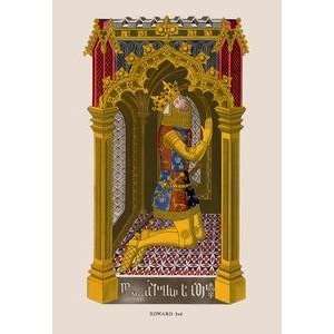  Vintage Art King Edward III   08772 2