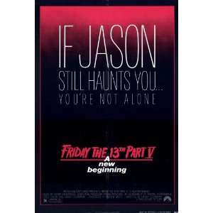  Friday the 13th Part 5 New Beginning (1985) 27 x 40 Movie 