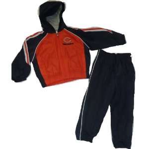  Chicago Bears Wind Jacket and Pant Set 2T Toddler Baby 