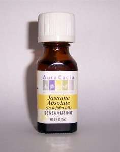 Aura Cacia Jasmine Absolute (in Jojoba Oil) New  