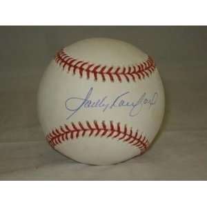 Signed Sandy Koufax Baseball   Steiner   Autographed Baseballs
