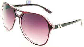 New Womens DG Sunglasses aviator red Celebrity zebra  