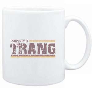  Mug White  Property of Trang   Vintage  Female Names 