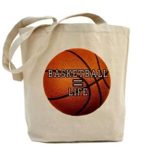  Tote Bag Basketball Equals Life 