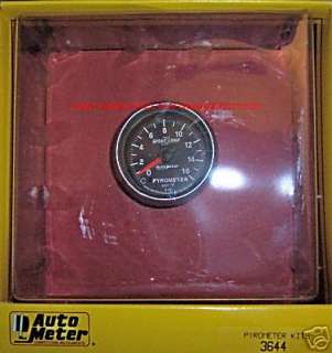 sport comp ii 2 1 16 pyrometer egt gauge kit
