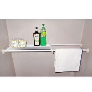   Hanging Storage Rack / Shelving Unit / Towel Rack TCR 00012, White