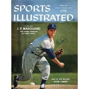 Clem LaBine Autographed/Hand Signed Sports Illustrated Magazine   June 