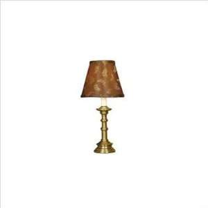   Mario Lamps 10M906 Accent Table Lamp, Antique Brass