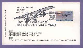1710 Charles Lindbergh 50th Anniversary Celeb. FDC  