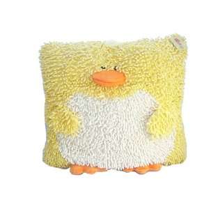  Nubby the Square Pillow Duck 22 (Fuzzy One Side,soft on 