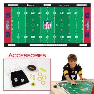  NFLR Licensed Finger FootballT Game Mat   Giants 