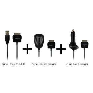  For Microsoft Zune Travel Combo Set   Ac Wall Charger 