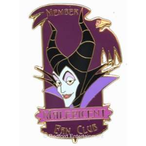  Disney Pins Maleficent Fan Club Toys & Games