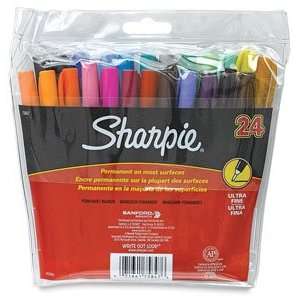  Sharpie Fine Point Markers   Set of 24, Assorted Colors 