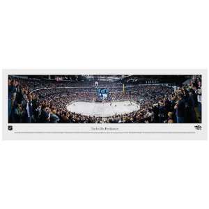 Nashville Predators 13.5 x 40 Panoramic Print  Sports 