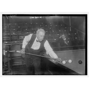  Edward Gardner playing pool