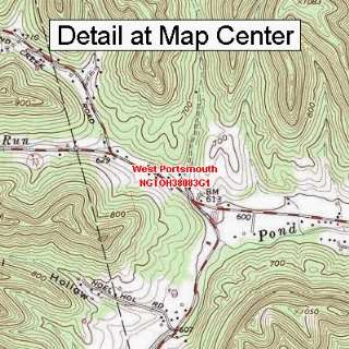   Map   West Portsmouth, Ohio (Folded/Waterproof)