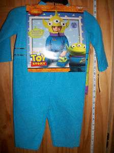 NEW Toy Story Baby Costume ALIEN Disney Infant Party Outfit 12 18M 