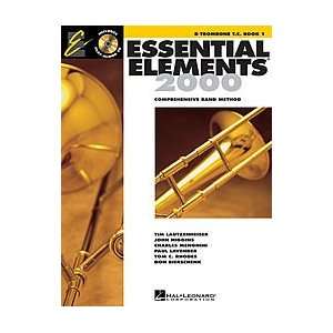  Hal Leonard EE2000 B Flat Trombone T.C. Book 1 CD/Pkg 