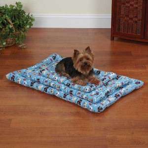 Dog Slumber Pet CANVAS MAT BED Tough Dog Crate Blue Cozy Small, Medium 